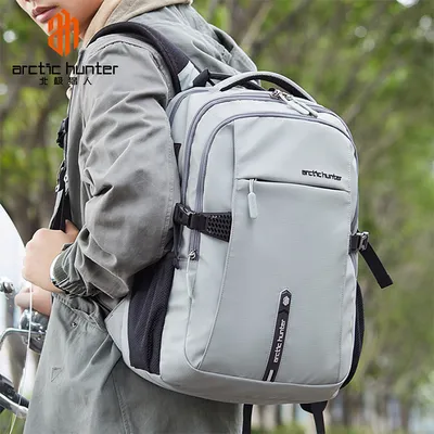 Produktbild von Arctic Hunter Business Rucksack 15,6 Zoll Laptop – USB-Anschluss, Gepolstert, Wasserabweisend