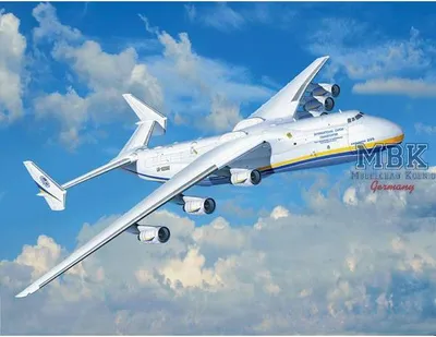 Productafbeelding van Revell Antonov An-225 Mrija, modelvliegtuig (vleugelvliegtuig), bouwpakket, schaal 1:144, Antonov An-225 Mrija, voor mannen, kunststof