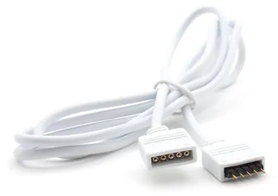 Produktbild von RGBW-Verlängerungskabel, 1-10 Meter - Plug & Play. RGB+W-Verlängerungskabel (1 Meter)