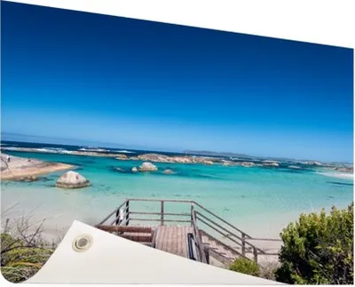 Produktbild von Gartenposter - 120x80 cm - Strand Australien  - Modernes Wandbilder