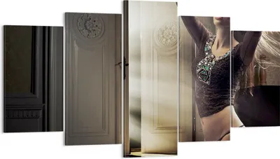 Produktbild von Bild auf Leinwand - Leinwandbild - Schönheit Club Kosmetik Disco - 160x85cm - Wand Bild - Wanddeko - Leinwanddruck - Bilder - Kunstdruck - Wanddekoration - Leinwand bilder - Wandkunst - EA160x85-2141