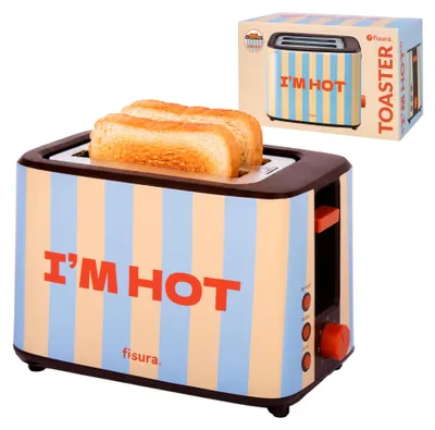 2-Scheiben-Toaster, 7 Bräunungsstufen, 700 W, Auftauen, Krümelschublade