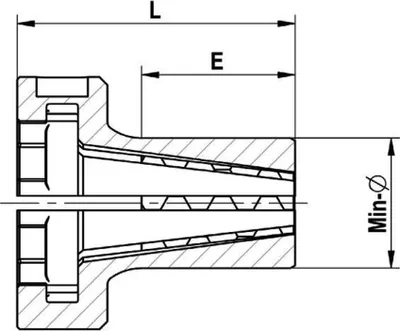 Image de RÖHM Douille de serrage AGILIS 04 Min-D 54