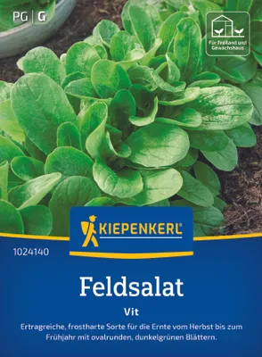 Produktbild von Kiepenkerl Feldsalatsamen Vit Valerianella locusta 15 lfd. Meter