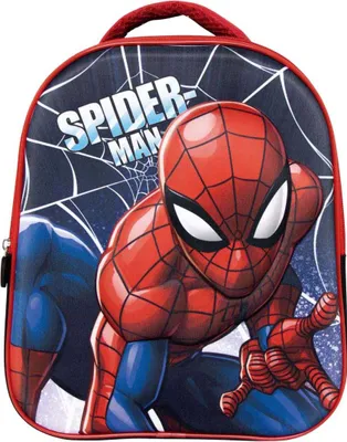 Produktbild von 3D Rucksack Spiderman - Kinderrucksack mit Spiderman Motiv