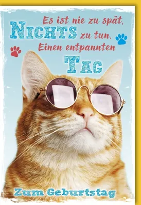 Produktbild von Geburtstag - Glückwunschkarte im Format 11,5 x 17 cm mit Umschlag