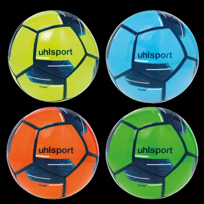 Produktbild von UHLSPORT TEAM MINI (4x1 colour) FLUO GELB/MARINE/WEIß FLUO GELB/MARINE/WEIß -