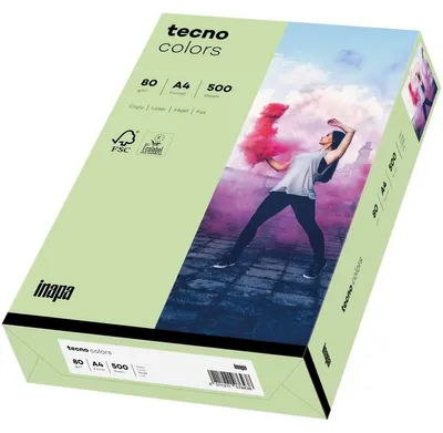 Produktbild von Tecno Colors Mittelgruen Kopierpaper A4
