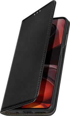 Immagine prodotto di Avizar, custodia a libro per Motorola Moto G15 e G15 Power con supporto, nera