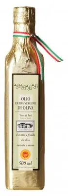 Zdjęcie produktu dla Casa Rinaldi oliwa z oliwek z pierwszego tłoczenia Puglia w szklanej butelce 500ml