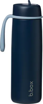 Produktbild von Thermoflasche Strohhalm Tiny - 26 x 11 x 11 cm - Marineblau | by B.Box