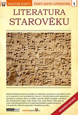Obrázek produktu pro Literatura starověku - Naučné karty