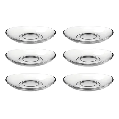 Produktbild von Leonardo Untertasse Napoli, Untersetzer, Untere, Kalk-Natron Glas, klar, 11.3 cm, 024205