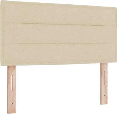 Immagine prodotto di vidaXL Testiera crema 80 cm in tessuto