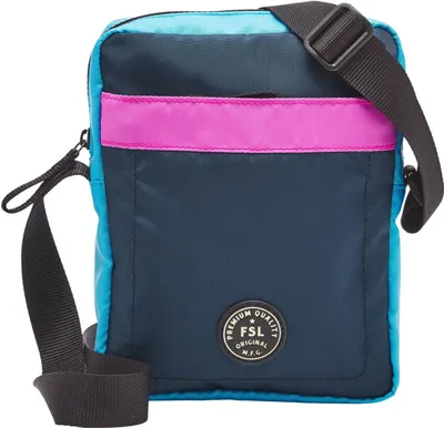 Produktbild von FOSSIL Umhängetasche Schultertasche Sport Crossbody Navy / Pink Colorblock blau