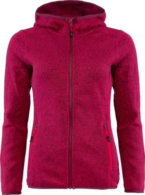 Immagine prodotto di Stooker Women JOANE MIT, felpa con cappuccio da donna, modello slim fit, colore rosa melange, taglia 36/38