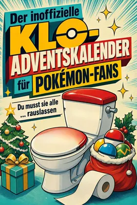 Produktbild von Der inoffizielle Klo-Adventskalender für Pokémon-Fans