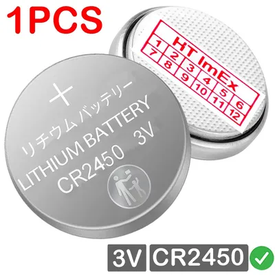 Produktbild von CR2450 Industrieware Bulk 3V Knopfzellen - Batterie CMOS Battery
