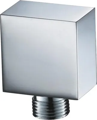 Produktbild von Beitz & Walz Aqvadesign Wandanschlussbogen 1/2" / eckig / chrom