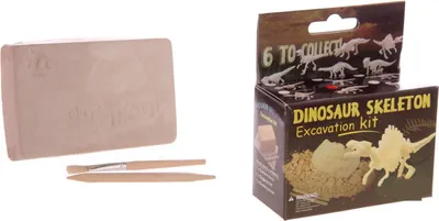 Image de 1 Kit de fouille archéologique - Squelette de Dinosaure
