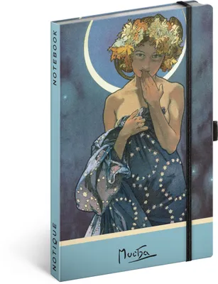 Immagine prodotto di Taccuino Alfons Mucha Luna a puntini