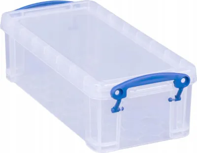 Obrázek produktu pro Rosfix Plastový Organizér – Průhledný | 205x100x45 mm | Pro Uložení Elektronických Součástek | Kompaktní Úložný Box