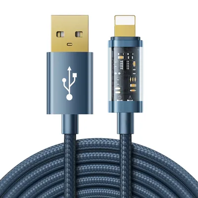 Obrázok produktu pre Dátový nabíjací kábel Joyroom, USB na Lightning, 2,4 A, 20 W, 2 m