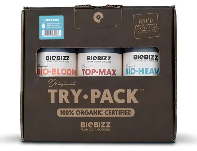 Produktbild von BioBizz Trypack Hydro, 250ml
