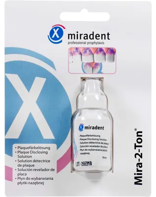 Obrázek produktu pro Miradent Plaquetest roztok Mira-2 clay 10 ml