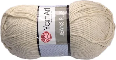 Zdjęcie produktu dla Włóczka YarnArt Jeans Plus 05 / jasny beż