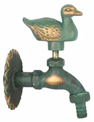 Zdjęcie produktu dla Nostalgiczny zawór wylotowy kaczka patynowany 1/2"