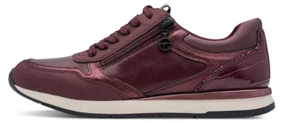 Produktbild von Tamaris Damen Sneaker mit Reißverschluss und weichem TOUCHit Fußbett 1-23613-46, Größe:38 EU, Farbe:Rot