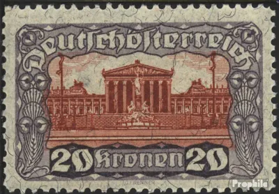 Produktbild von Briefmarken Österreich 1919 Mi 291A postfrisch Freimarken