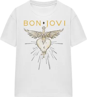 Image de Bon Jovi - "Greatest Hits" T-shirt pour femme TV21092 (XL) (Blanc)