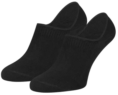 Produktbild von Bambus Fußlinge unsichtbar – Schwarz – 35-38