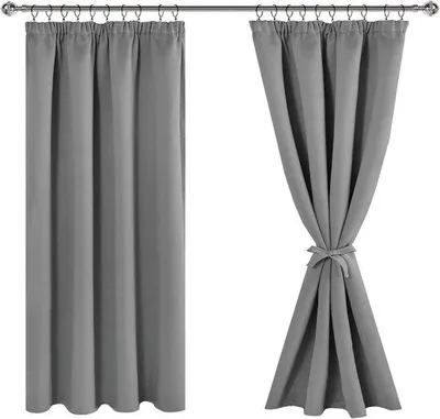 Immagine prodotto di Tende a pannello pronte all'uso - Tende oscuranti per soggiorno e camera da letto - Decorazioni per finestre per interni