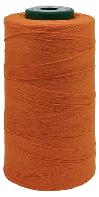 1000m Klöppelgarn Nähgarn Leinengarn orange