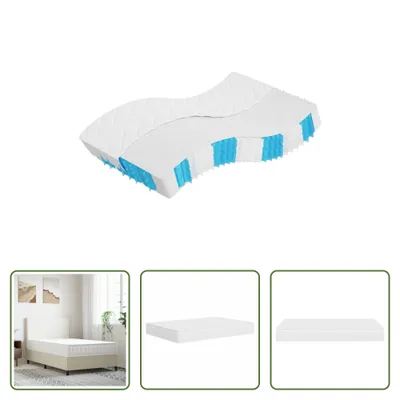 Zdjęcie produktu dla The Living Store Materac pocket spring core medium-firm 140x190 cm
