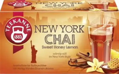 Zdjęcie produktu dla New York Chai, 20 torebek herbaty, 35 g