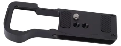 Immagine prodotto di Piastra di base a sgancio rapido, compatibile con la fotocamera R50V, testa stabilizzatrice, adattatore per treppiede, vite da 1/4 di pollice, nero