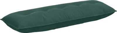Produktbild von vidaXL Rückenkissen Dunkelgrün 140 x 50 cm Cordstoff