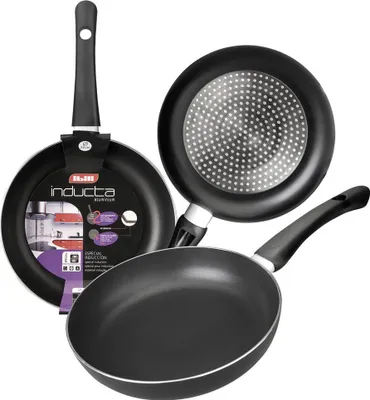 Immagine prodotto di Ibili 410016 Frypan Inducta Padella, diametro massimo 16 cm, alluminio, adatta a fornelli a induzione, rivestimento antiaderente