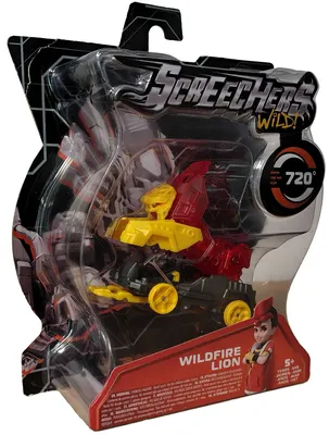 Image de Screechers Wild  Véhicule rouge « Lion » à transformation