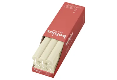Zdjęcie produktu dla BOLSIUS Leuchterkerzen "Rustik" 9er Karton 9 Stück Verkaufseinheit 411559 8717847147387