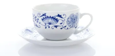 Produktbild von Thun 1794 Teetasse mit Untertasse, Tschechisches Porzellan, 270 ml, Saphyr, Zwiebel, Thun