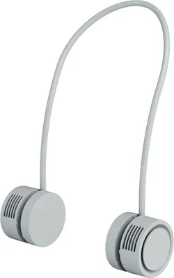 Zdjęcie produktu dla Przenośny wentylator szyi, mini ładowanie USB, obsługa jedną ręką, bez łopatek, możliwość zawieszenia, z funkcją aromaterapii, przeznaczony do użytku na zewnątrz, kolor: jasna zieleń