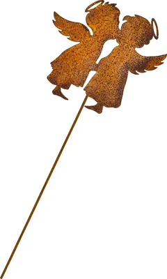 Produktbild von Rost Deko Figuren für den Garten, den Balkon oder die Haustüre - 118 cm