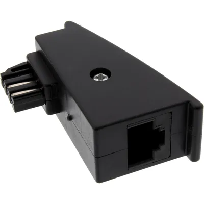 Zdjęcie produktu dla InLine® 69948F Adapter TAE-F, wtyczka TAE-F do gniazda RJ45, 8P2C do Fritzbox