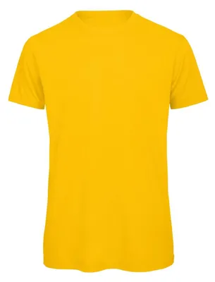 Obrázok produktu pre Pánske tričko B&C, organická bavlna FK127 (3XL) (zlatistožltá)