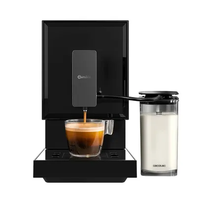 Produktbild von Cecotec Kaffeemaschine Power Matic-ccino Cremma 1470 W 19 Bar integrierte Mühle Thermoblock Verdampfer Kaffee Wasser Milchtank Eco